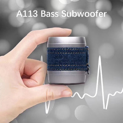 EWA A113 Portable Super Mini Bluetooth Speaker Wireless Bass Subwoofer Boom Box Speakers(Dark Grey) - Mini Speaker by EWA | Online Shopping South Africa | PMC Jewellery