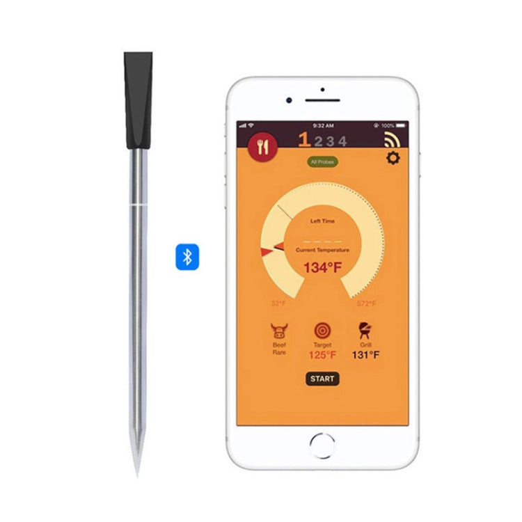 BBQ Kitchen Wireless Bluetooth Smart Food Oven Thermometer - free shipping - PMC TechLife - Order now!