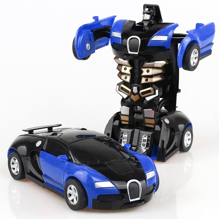 One-click Transforming Toy Car Impact Deformation Toy Model Car(Blue) - Model Toys by PMC Jewellery | Online Shopping South Africa | PMC Jewellery