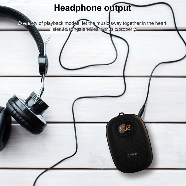 Rolton E200 Mobile Phone Wireless Bluetooth Speaker Mini Portable Outdoor Small Audio Subwoofer Speaker(Blue) - Mini Speaker by Rolton | Online Shopping South Africa | PMC TechLife | Buy Now Pay Later Mobicred