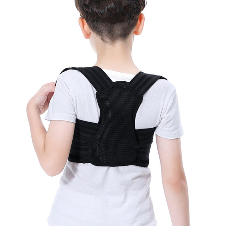 Breathable Stealth Correction Belt Children Humpback Correction Back Fixed Internal Wear Posture Belt, Size:M(Black) - Corrector by PMC Jewellery | Online Shopping South Africa | PMC Jewellery