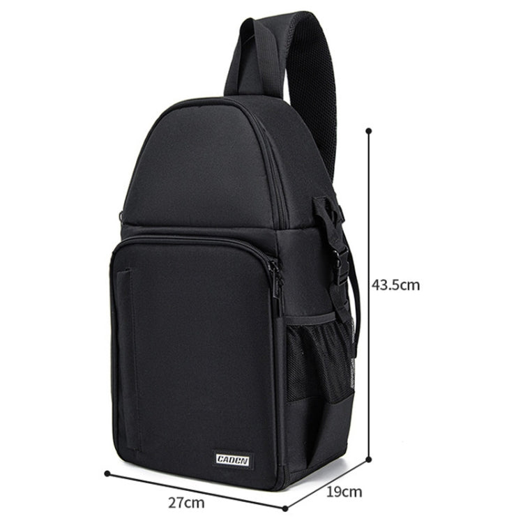 CADeN D15 Messenger Single Shoulder Multifunction Open Cover Photography Backpack Outdoor Leisure SLR Camera Backpack - free shipping - PMC TechLife - Order now!