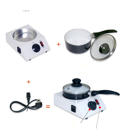 Chocolate Melting Machine With Adjustable Thermostat Melting Wax Machine, Size:29x22x19cm(White) - Electric Skillets by PMC Jewellery | Online Shopping South Africa | PMC Jewellery | Buy Now Pay Later Mobicred