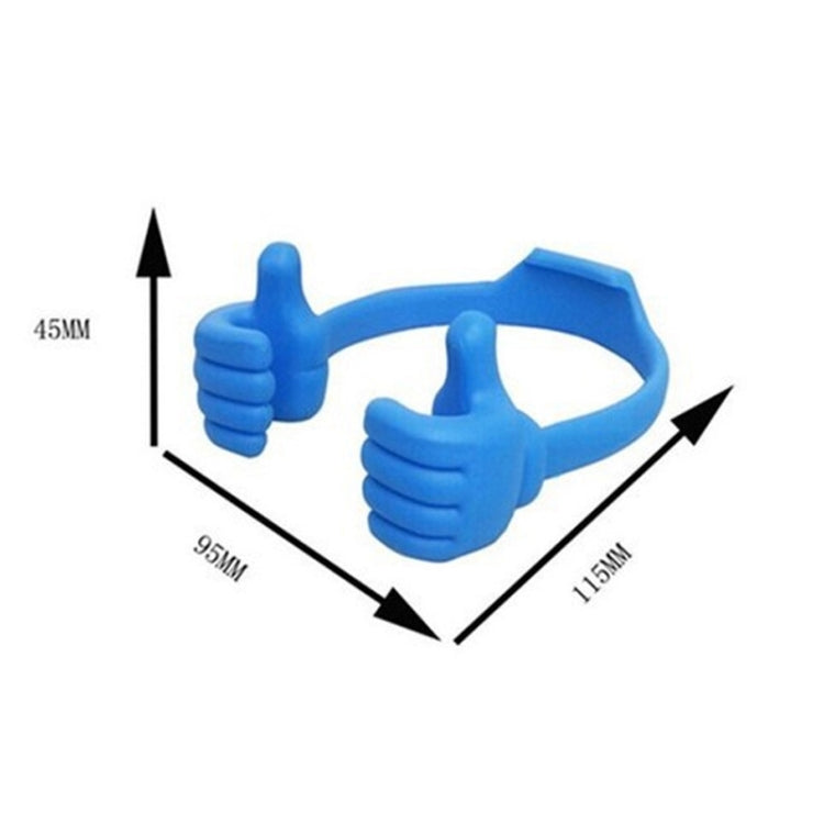 3 PCS Multifunction Universal Phone Holder Tablet PC Stand Lazy Bracket(Blue) - Desktop Holder by PMC TechLife | Online Shopping South Africa | PMC TechLife