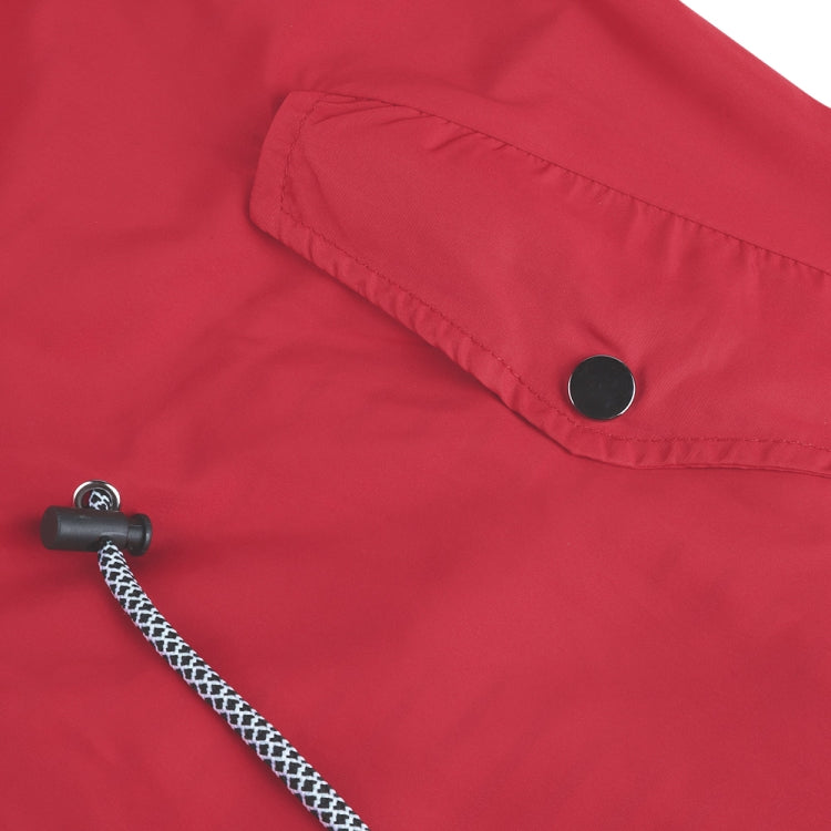 Women Waterproof Rain Jacket Hooded Raincoat, Size:S(Pink) - Hoodie by PMC Jewellery | Online Shopping South Africa | PMC Jewellery
