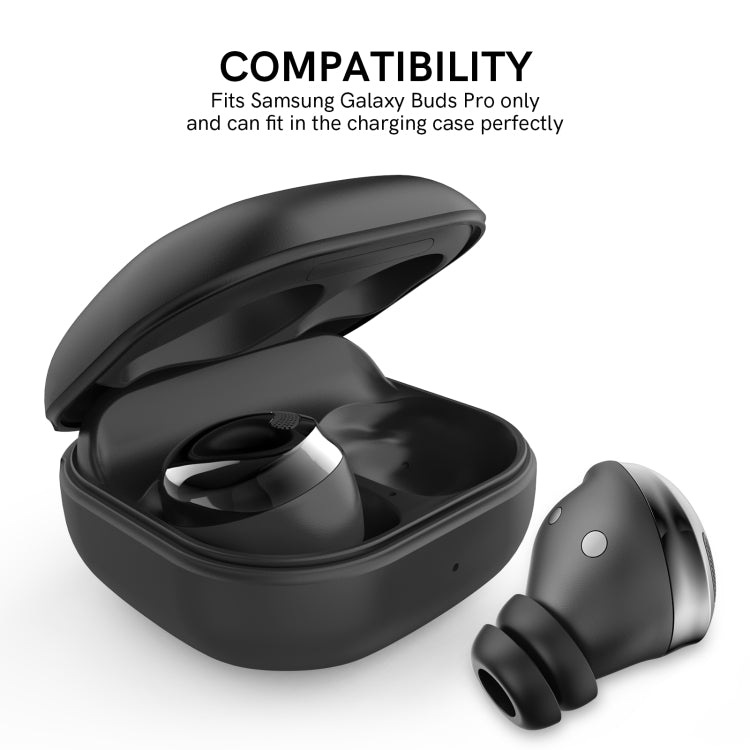 For Samsung Galaxy Buds Pro AhaStyle PT168 Silicone Earphone Earcups, Size:S+M+L(Black) - Anti-dust & Ear Caps by AhaStyle | Online Shopping South Africa | PMC Jewellery