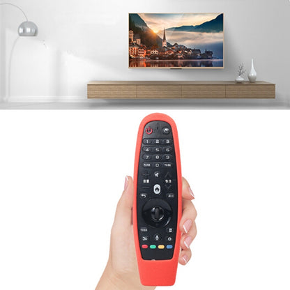 Suitable for LG Smart TV Remote Control Protective Case AN-MR600 AN-MR650a Dynamic Remote Control Silicone Case(Red) - Remote Control Covers by PMC Jewellery | Online Shopping South Africa | PMC Jewellery