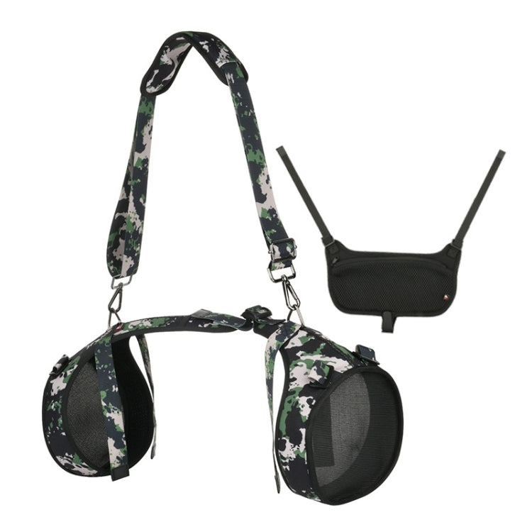 For JBL Boombox Bluetooth Speaker Single-Shoulder Strap Storage Bag With Phone Bag(Camouflage) - Protective Case by PMC TechLife | Online Shopping South Africa | PMC TechLife