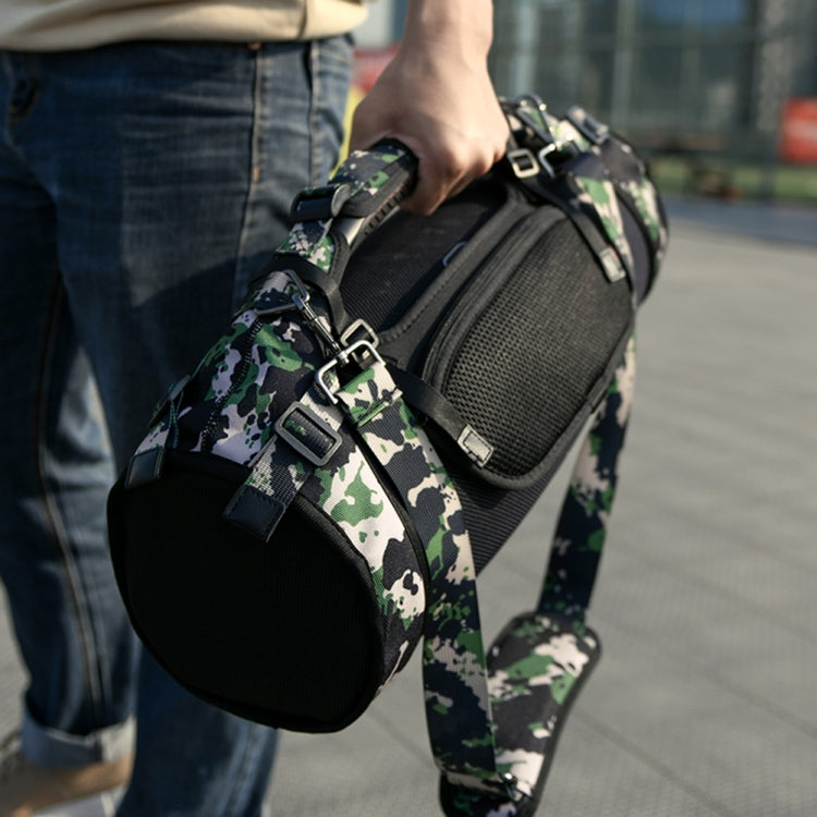 For JBL Boombox Bluetooth Speaker Single-Shoulder Strap Storage Bag With Phone Bag(Camouflage) - Protective Case by PMC TechLife | Online Shopping South Africa | PMC TechLife