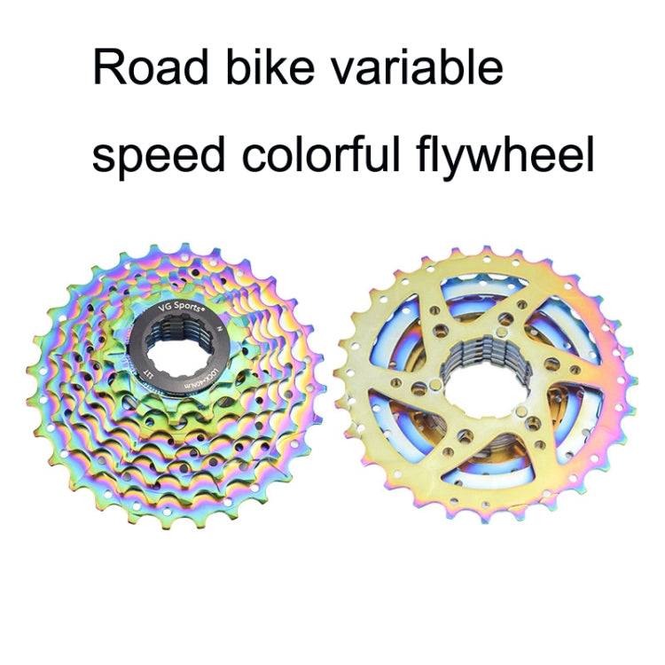 VG SPORTS Bicycle Lightweight Wear -Resistant Colorful Flywheel, Style:10 Speed 11-32T - Bicycle Chains & Rounds by VG SPORTS | Online Shopping South Africa | PMC Jewellery | Buy Now Pay Later Mobicred