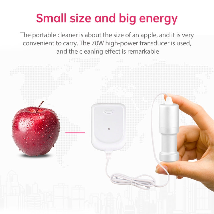 JeKen CE-9600 Household Ultrasonic Cleaner Vegetable Washing Glasses Watch Jewelry Cleaner(AU Plug) - free shipping - PMC TechLife - Order now!