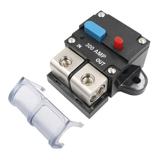 300A Auto Circuit Breaker Car Audio Fuse Holder Power Insurance Automatic Switch(Blue) - Fuse by PMC Jewellery | Online Shopping South Africa | PMC Jewellery