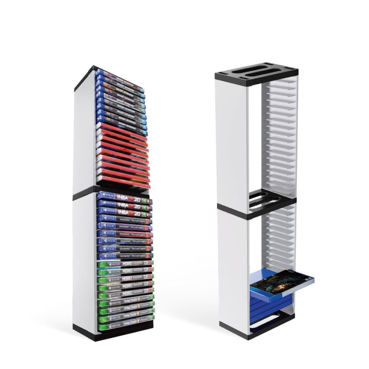 DOBE Console Game Cd Storage Rack Can Accommodate 36 Double-Layer Disc Racks For PS5 - Holder by DOBE | Online Shopping South Africa | PMC Jewellery | Buy Now Pay Later Mobicred