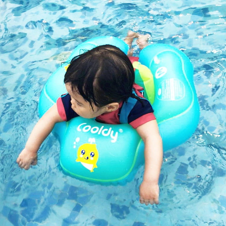 Cooldy Infant and Children Swimming Ring Swimming Supplies Inflatable Life Buoy, Inner diameter After Inflation:M, Size:M (Green) - Swimming Rings by Cooldy | Online Shopping South Africa | PMC Jewellery