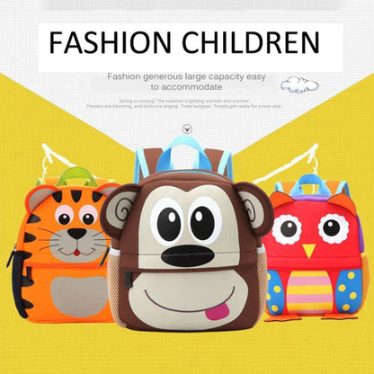 Cute Kid Toddler School Bags Kindergarten Children bag 3D Cartoon Animal Bag(Giraffe) - Kids Bags by PMC Jewellery | Online Shopping South Africa | PMC Jewellery