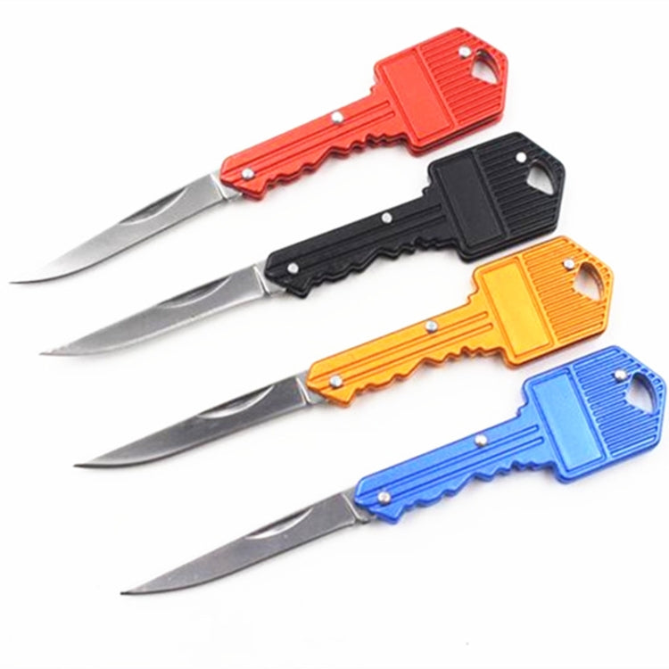 Key Chain Portable Folding Knife Peeler Mini Camping Key-shaped Self-defense Knife - Self-defense Protection by PMC TechLife | Online Shopping South Africa | PMC TechLife