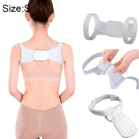 Adjustable Women Back Posture Corrector Shoulder Support Brace Belt Health Care Back Posture Belt, Size:S(White) - Corrector by PMC Jewellery | Online Shopping South Africa | PMC Jewellery