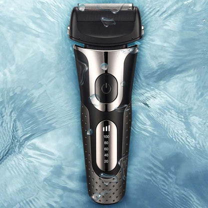 BG-7100 Electric Shaver Reciprocating Shaver LED Digital Rechargeable Shaver - Electric Shavers by PMC Jewellery | Online Shopping South Africa | PMC Jewellery