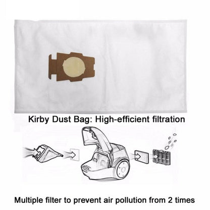 2 PCS Vacuum Cleaner Dust Bag For KIRBY SENTRIA G10/G10E(Dust Bag) - Other Accessories by PMC Jewellery | Online Shopping South Africa | PMC Jewellery