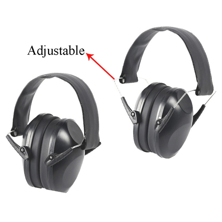 Learn Sleep Industry Noise Cancelling Earmuffs Shooting Soundproof Earmuffs(Black) - Earmuff & Pad by PMC Jewellery | Online Shopping South Africa | PMC Jewellery