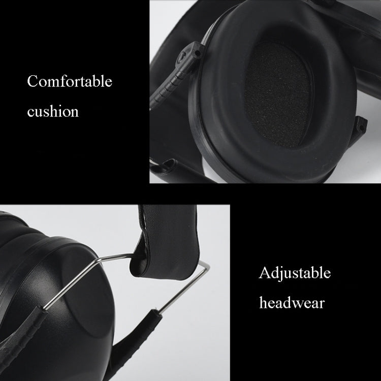 Learn Sleep Industry Noise Cancelling Earmuffs Shooting Soundproof Earmuffs(Green) - Earmuff & Pad by PMC TechLife | Online Shopping South Africa | PMC TechLife