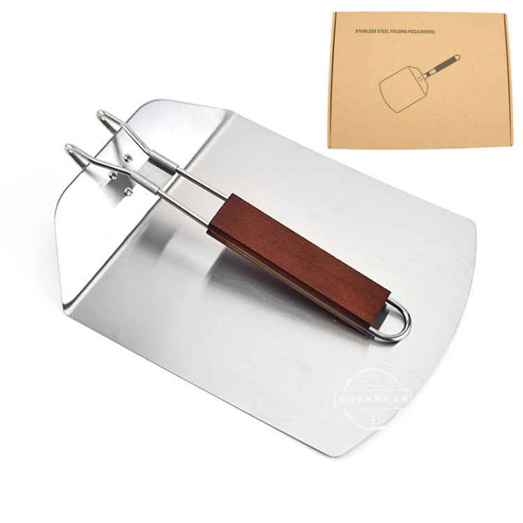 Stainless Steel Folding Pizza Spatula Square Cake Transfer Spatula Baking Tools - Baking Pastry Tools by PMC TechLife | Online Shopping South Africa | PMC TechLife