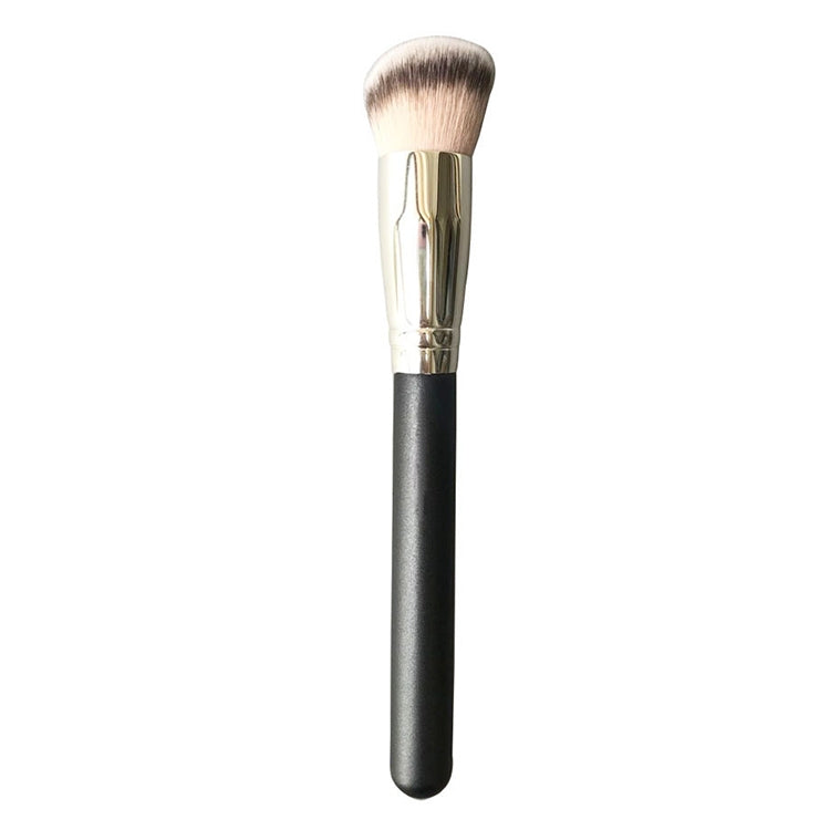 4 PCS Fiber Hair Makeup Brush Wooden Handle Foundation Brush, Style:170 Diagonal Foundation Brush - Makeup Brushes by PMC Jewellery | Online Shopping South Africa | PMC Jewellery