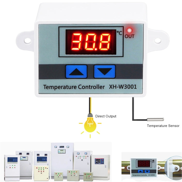 XH-W3001 Digital LED Temperature Controller Arduino Cooling Heating Switch Thermostat NTC Sensor 24V - Indoor Thermometer by PMC Jewellery | Online Shopping South Africa | PMC Jewellery