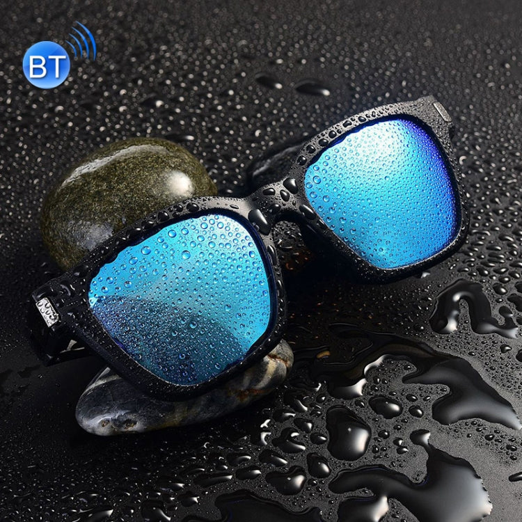 F002 Binaural Mini Smart Call Waterproof Bluetooth Glasses Earphone(Blue) - Bluetooth Earphone by PMC Jewellery | Online Shopping South Africa | PMC Jewellery