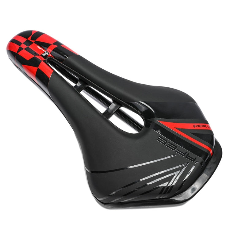 YAFEE YF-1128 Bicycle Seat Saddle Mountain Bike Seat(Red) - Bicycle Saddle by YAFEE | Online Shopping South Africa | PMC TechLife | Buy Now Pay Later Mobicred