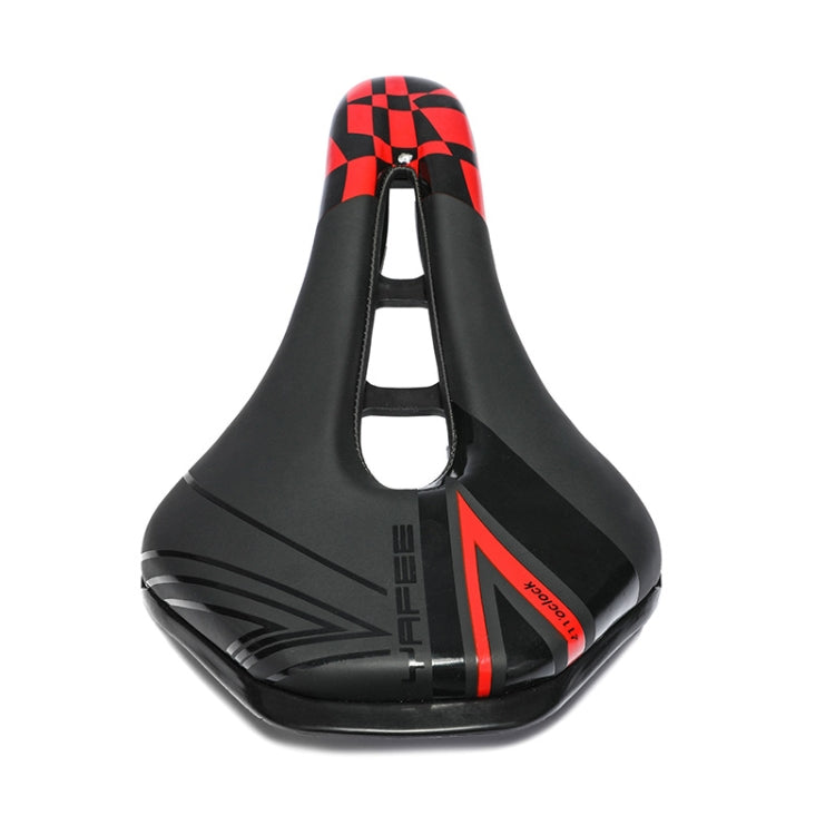 YAFEE YF-1128 Bicycle Seat Saddle Mountain Bike Seat(Red) - Bicycle Saddle by YAFEE | Online Shopping South Africa | PMC TechLife | Buy Now Pay Later Mobicred