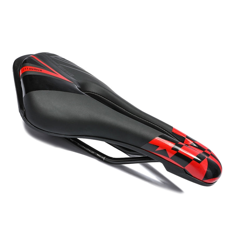 YAFEE YF-1128 Bicycle Seat Saddle Mountain Bike Seat(Red) - Bicycle Saddle by YAFEE | Online Shopping South Africa | PMC TechLife | Buy Now Pay Later Mobicred