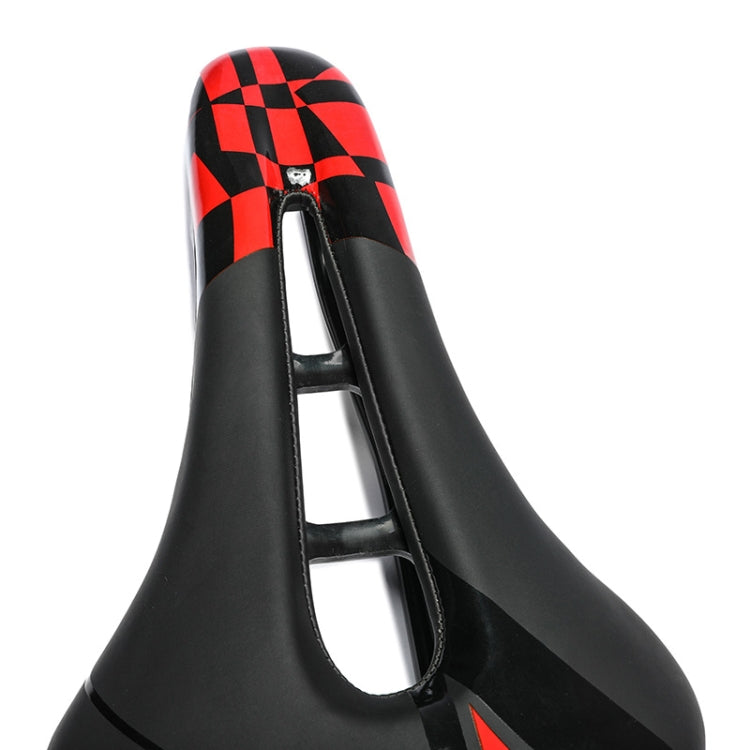 YAFEE YF-1128 Bicycle Seat Saddle Mountain Bike Seat(Red) - Bicycle Saddle by YAFEE | Online Shopping South Africa | PMC TechLife | Buy Now Pay Later Mobicred