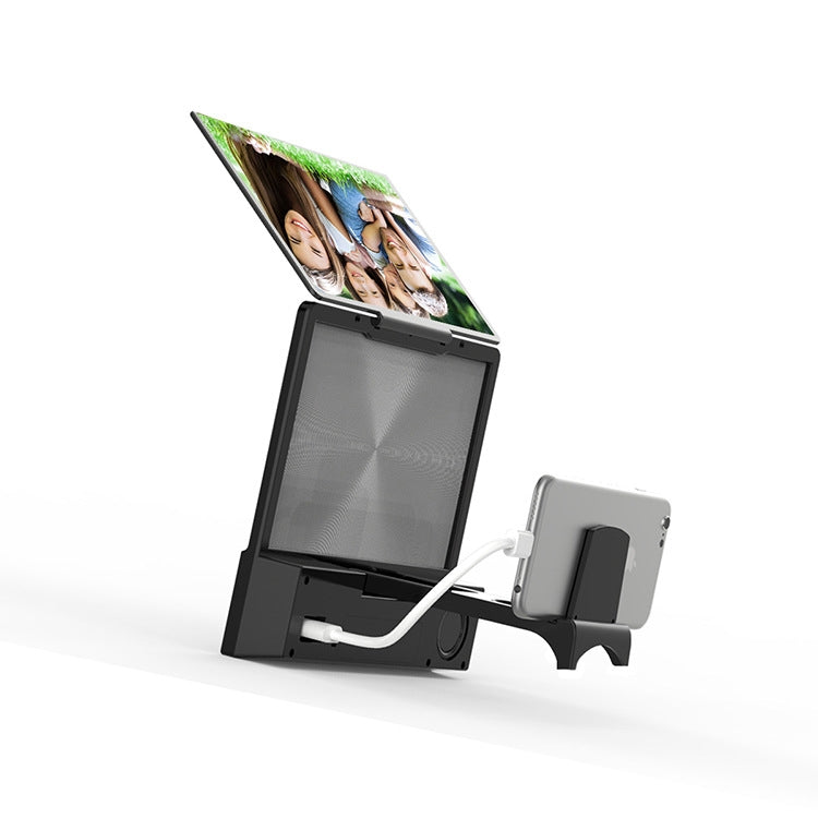 L8 8.5 Inch Mobile Phone Screen Amplifier Bluetooth Subwoofer Speaker Phone Amplifier - Screen Magnifier by PMC TechLife | Online Shopping South Africa | PMC TechLife