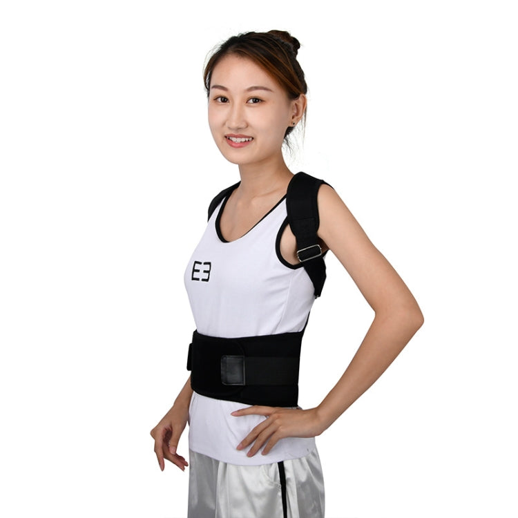 Adult Back Posture Correction Belt Kyphosis Correction Body Restraint Belt, Specification: S(Black) - Corrector by PMC Jewellery | Online Shopping South Africa | PMC Jewellery