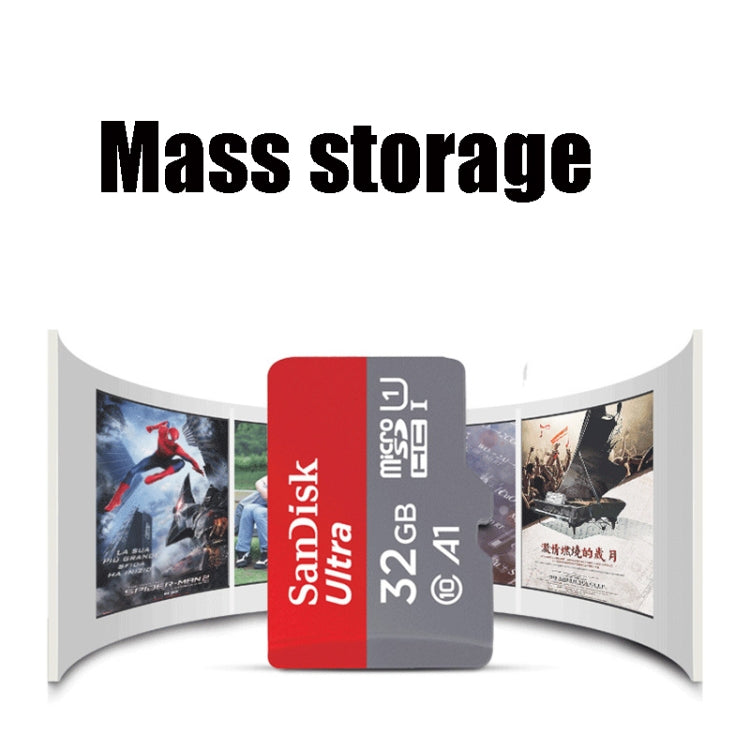 SanDisk A1 Monitoring Recorder SD Card High Speed Mobile Phone TF Card Memory Card, Capacity: 32GB-98M/S - Micro SD Card by SanDisk | Online Shopping South Africa | PMC Jewellery