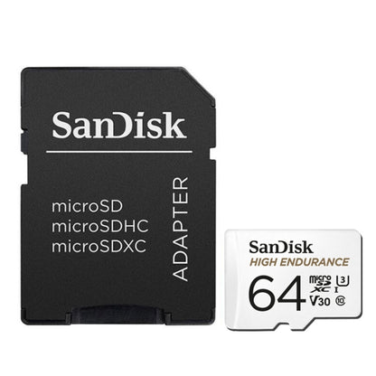 SanDisk U3 Driving Recorder Monitors High-Speed SD Card Mobile Phone TF Card Memory Card, Capacity: 64GB - Micro SD Card by SanDisk | Online Shopping South Africa | PMC Jewellery | Buy Now Pay Later Mobicred