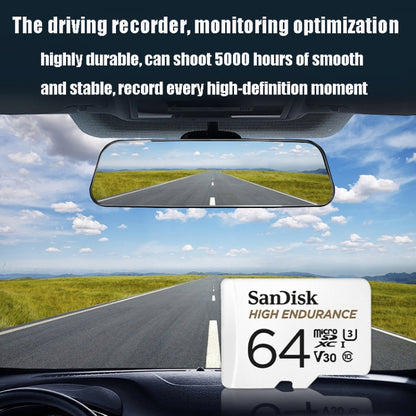 SanDisk U3 Driving Recorder Monitors High-Speed SD Card Mobile Phone TF Card Memory Card, Capacity: 64GB - Micro SD Card by SanDisk | Online Shopping South Africa | PMC Jewellery | Buy Now Pay Later Mobicred