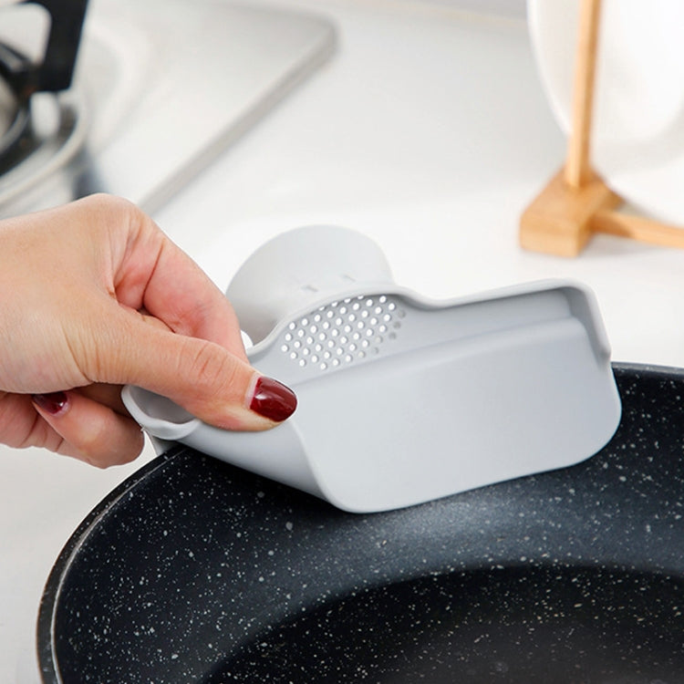 5 PCS Spill-Proof Kitchenware Pots And Pans Edge Deflector Duckbill Liquid Deflector Spout Pouring Device(Gray) - free shipping - PMC TechLife - Order now!