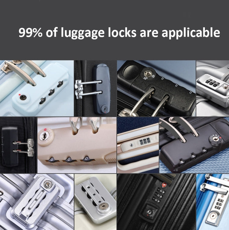 TSA007 Customs Lock Luggage Code Lock - Padlocks by PMC Jewellery | Online Shopping South Africa | PMC Jewellery | Buy Now Pay Later Mobicred