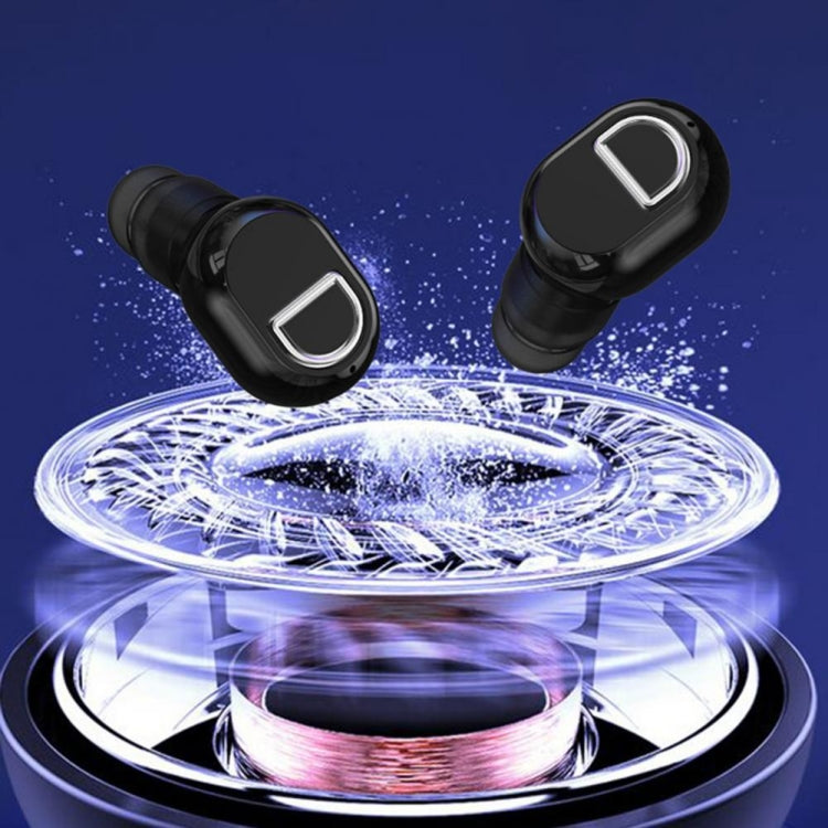 J21 TWS Mini Bluetooth Earphone HD Call Ear Earphone Single Ear (Black) - TWS Earphone by PMC Jewellery | Online Shopping South Africa | PMC Jewellery