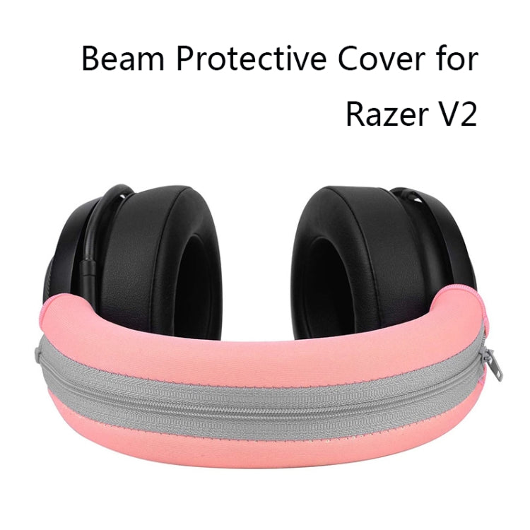 2 PCS Headset Sponge Case For Razer BlackShark V2/V2X/V2SE, Colour: Ellipse(Gray Gray Mesh) - Earmuff & Pad by PMC Jewellery | Online Shopping South Africa | PMC Jewellery