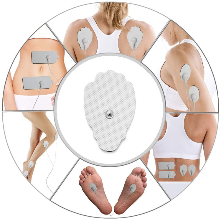 24-Mode Digital Electronic Pulse Massager Intelligent Whole Body Physical Therapy Meridian Massager, Specification: AU Plug( Silver) - Massage & Relaxation by PMC TechLife | Online Shopping South Africa | PMC TechLife