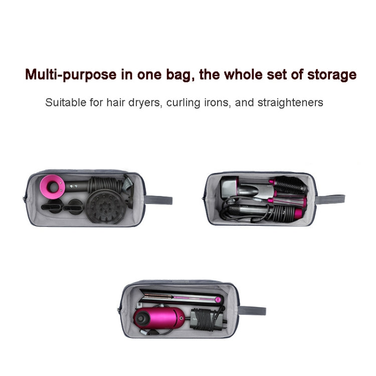 BUBM CFJ-RW Hair Dryer Storage Bag Hair Dryer Accessory Storage Suitable For Dyson(Dark Gray) - Dyson Accessories by BUBM | Online Shopping South Africa | PMC Jewellery