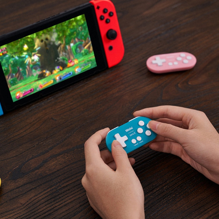 8Bitdo Zero2 Wireless Bluetooth Mini Handle For Switch / Windows / Android / MacOS / Steam / Respeberr(Blue Green) - Gamepads by 8Bitdo | Online Shopping South Africa | PMC Jewellery