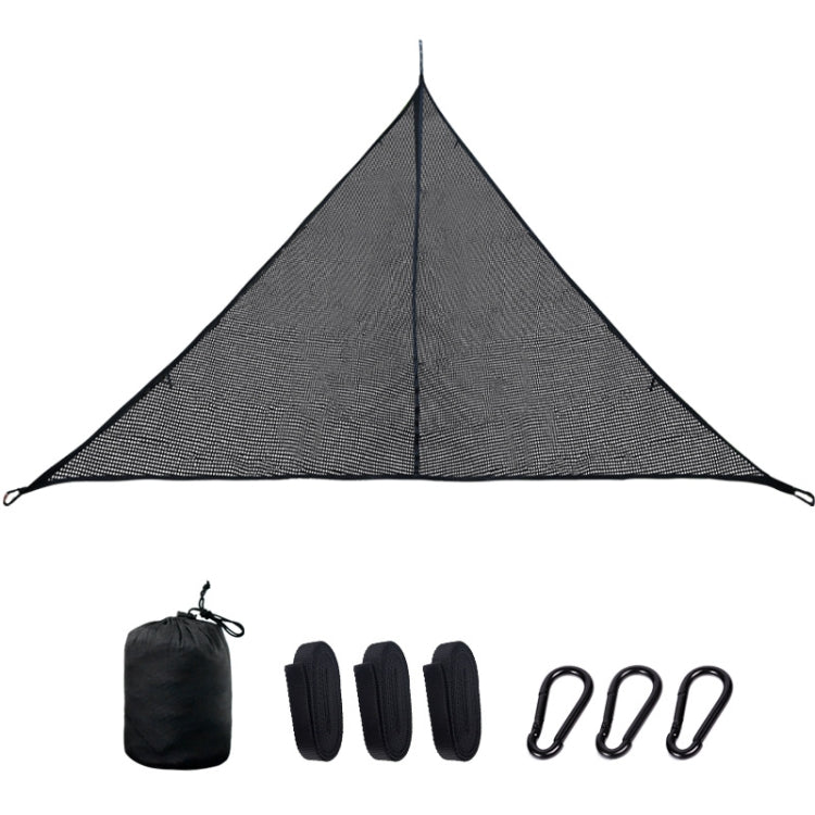 Outdoor Multi-person Hammock Large Sky Tree Tent Aerial Camping Hammock Triangle Hammock, Side Length: 2.9m - Hammocks by PMC Jewellery | Online Shopping South Africa | PMC Jewellery