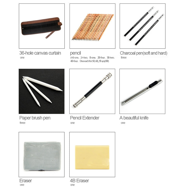 29 PCS / Set MARCO Beginner Sketch Set Sketching Tools MARCO Sketch Set - Art Supplies by MARCO/������ | Online Shopping South Africa | PMC TechLife | Buy Now Pay Later Mobicred