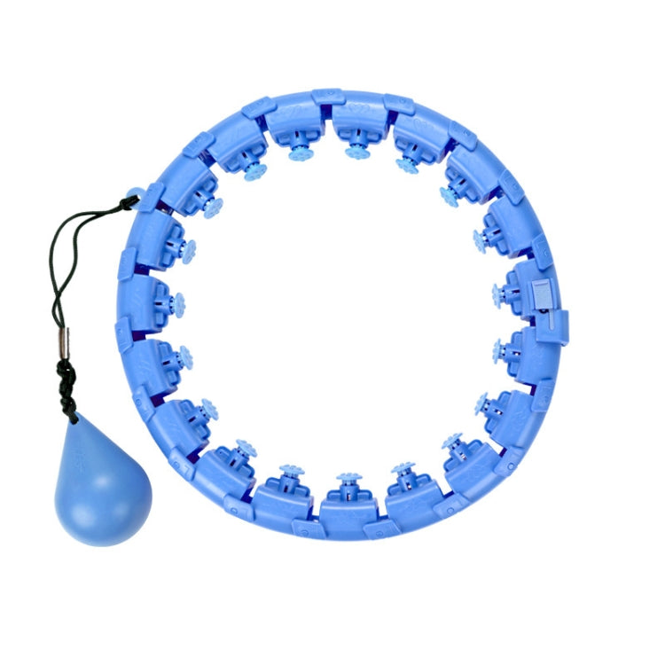 Weighted Fitness Hoop Abdomen Circle, Specification: 19 Knots (Blue) - Fitness Circles by PMC Jewellery | Online Shopping South Africa | PMC Jewellery