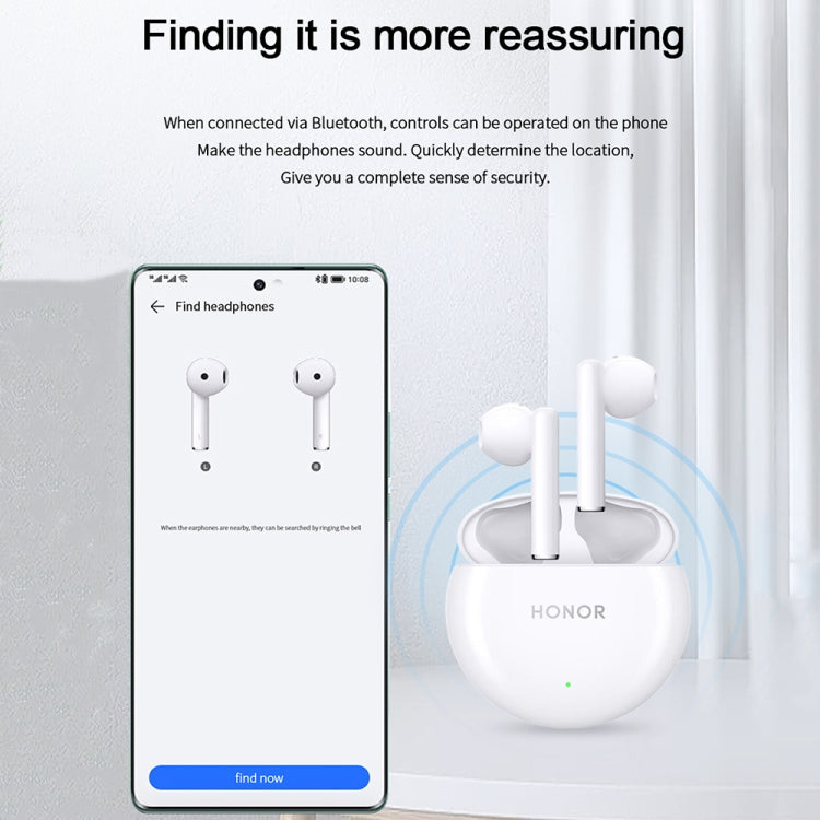 Honor Earbuds X5 Semi-in-ear Smart Call Noise Reduction Wireless Bluetooth Earphones(Coral Pink) - Bluetooth Earphone by Huawei | Online Shopping South Africa | PMC Jewellery | Buy Now Pay Later Mobicred