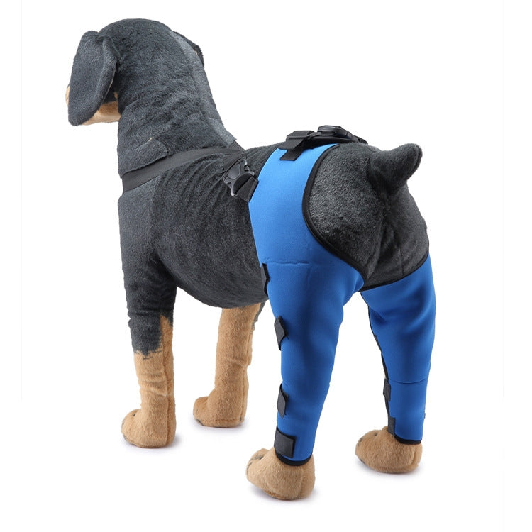 Pet Dog Leg Knee Guard Surgery Injury Protective Cover, Size: S(Blue) - Protective & Protection by PMC TechLife | Online Shopping South Africa | PMC TechLife | Buy Now Pay Later Mobicred